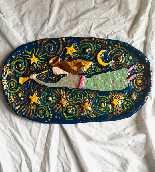 Paper Mache Angel, Two