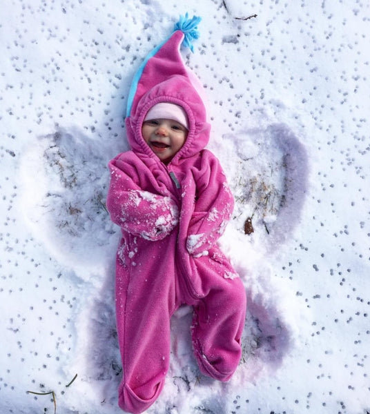 Beginner Snow Angel Needlepoint Canvas
