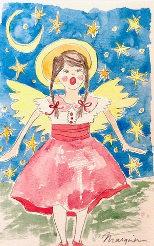 Watercolor Angel, Nine