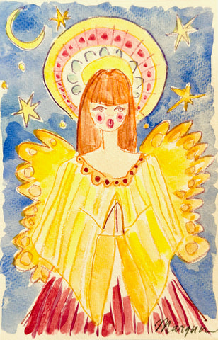Watercolor Angel, Six