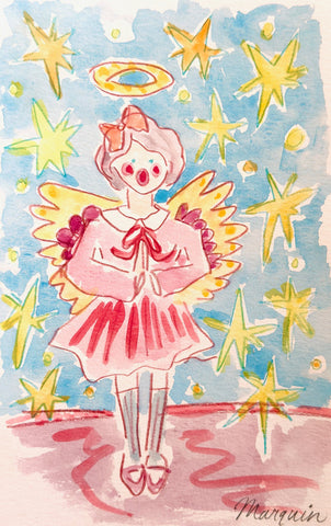 Watercolor Angel, Three
